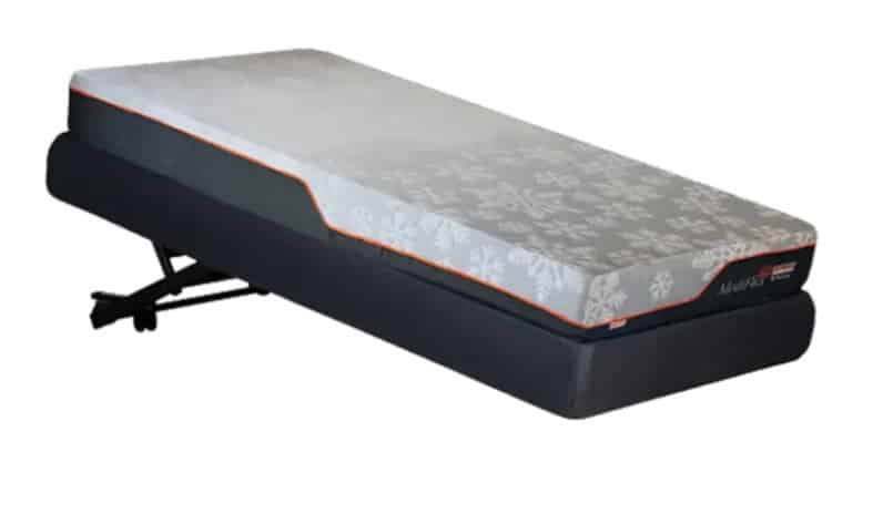 ErgoAdjust LoLo King Single Bed with Mediflex 2000 Mattress - Image 2