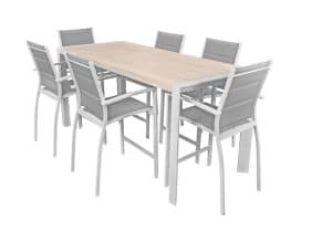 Taurus 7pce Outdoor Bar Setting